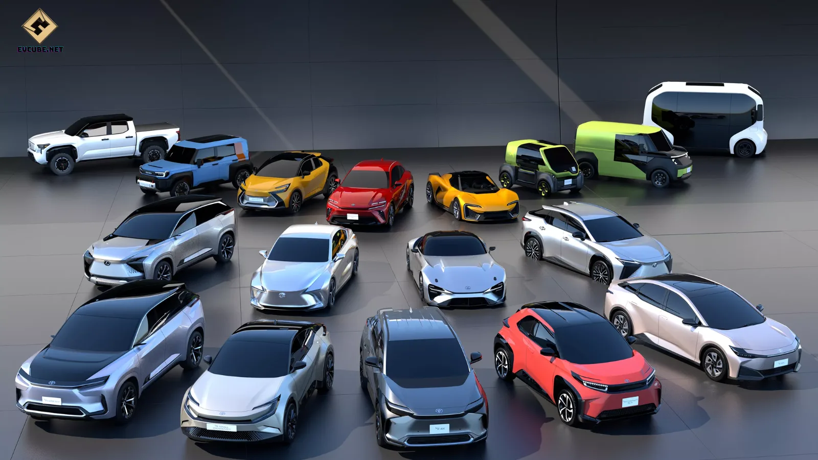 a lots of elelctirc vehicles charging withe evcubnb level 2 ev charger