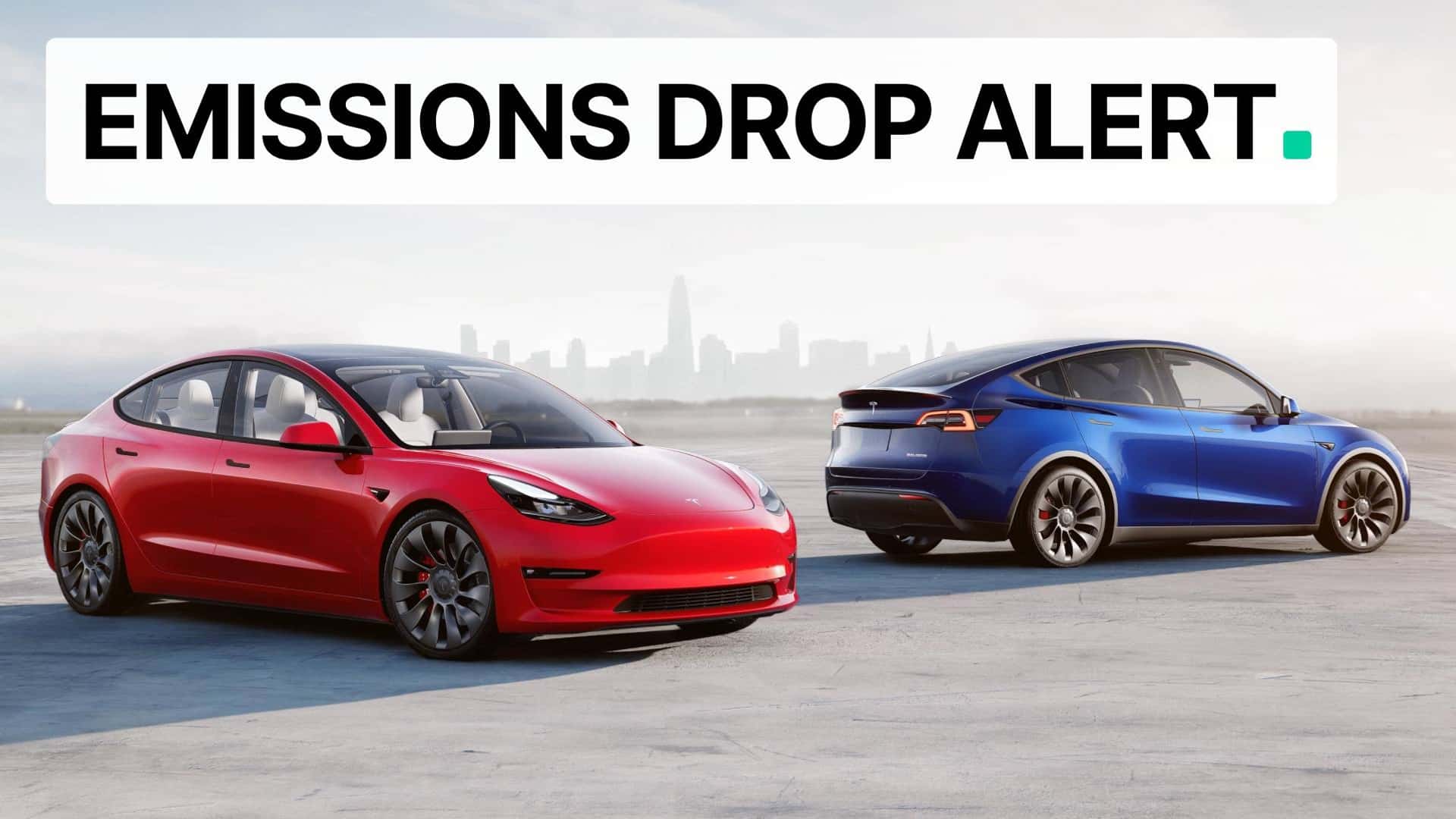 EVs Aid Car Emissions Reduce To Ancient Low In The U.S.