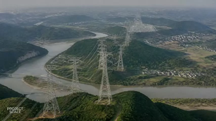China UHVDC Power Transmission Line