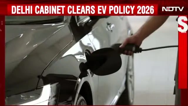 Delhi EV Policy | Delhi Chief Minister Rekha Gupta Unveils ₹15,000 Crore EV Push For Delhi supporting visual from EVCUBE.NET