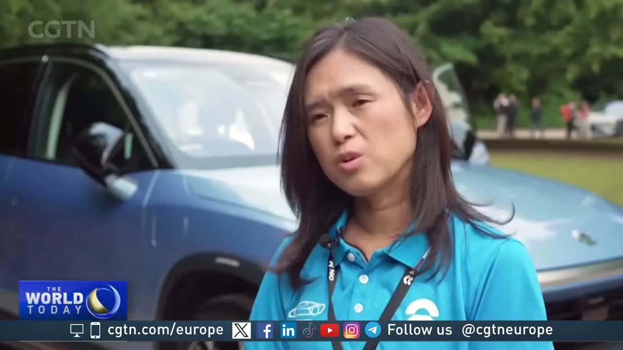 Chinese EV maker Nio marks 10 years in UK with plans to push into Europe additional supporting visual from EVCUBE.NET