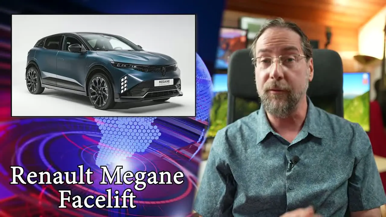 ENH - Renault Megane Facelift, Tesla Cybercab Specs, BMW i3 Ordering Opens & EnBW Charging Rewards additional supporting visual from EVCUBE.NET