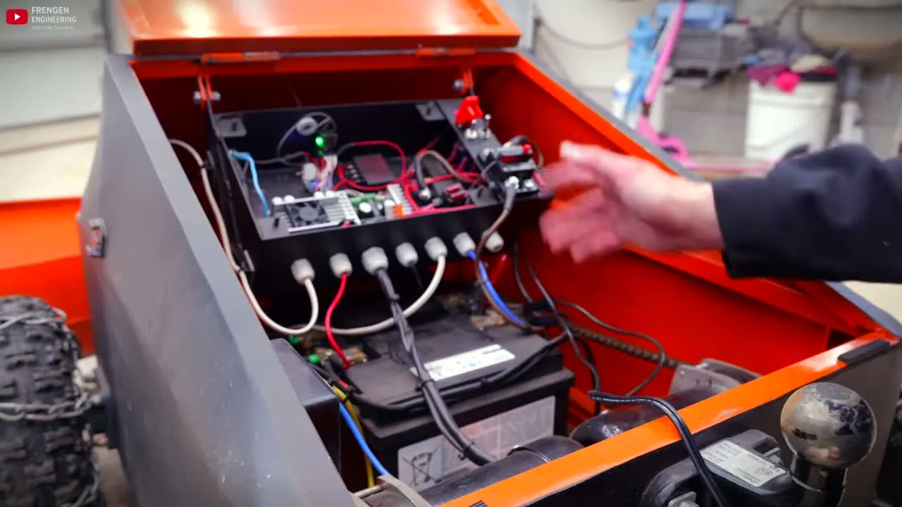 My RC CyberPlow Now Charges Like a Tesla! additional supporting visual from EVCUBE.NET