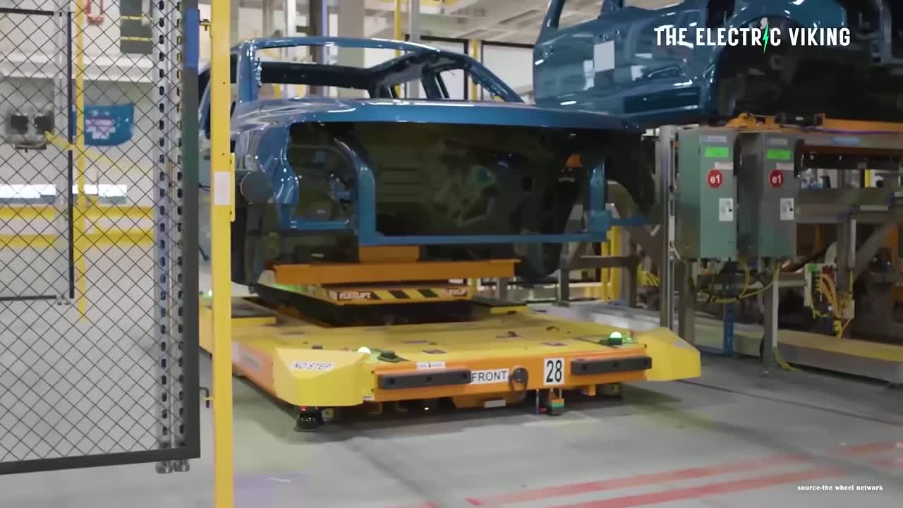 BYD vehicles on a export shipment