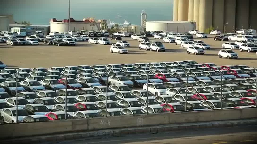 A BYD dealership occupying a former Ford dealership building in Brazil