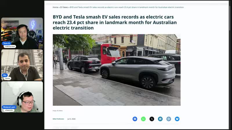 Volvo electric truck 540 kWh battery Brisbane Australia assembly