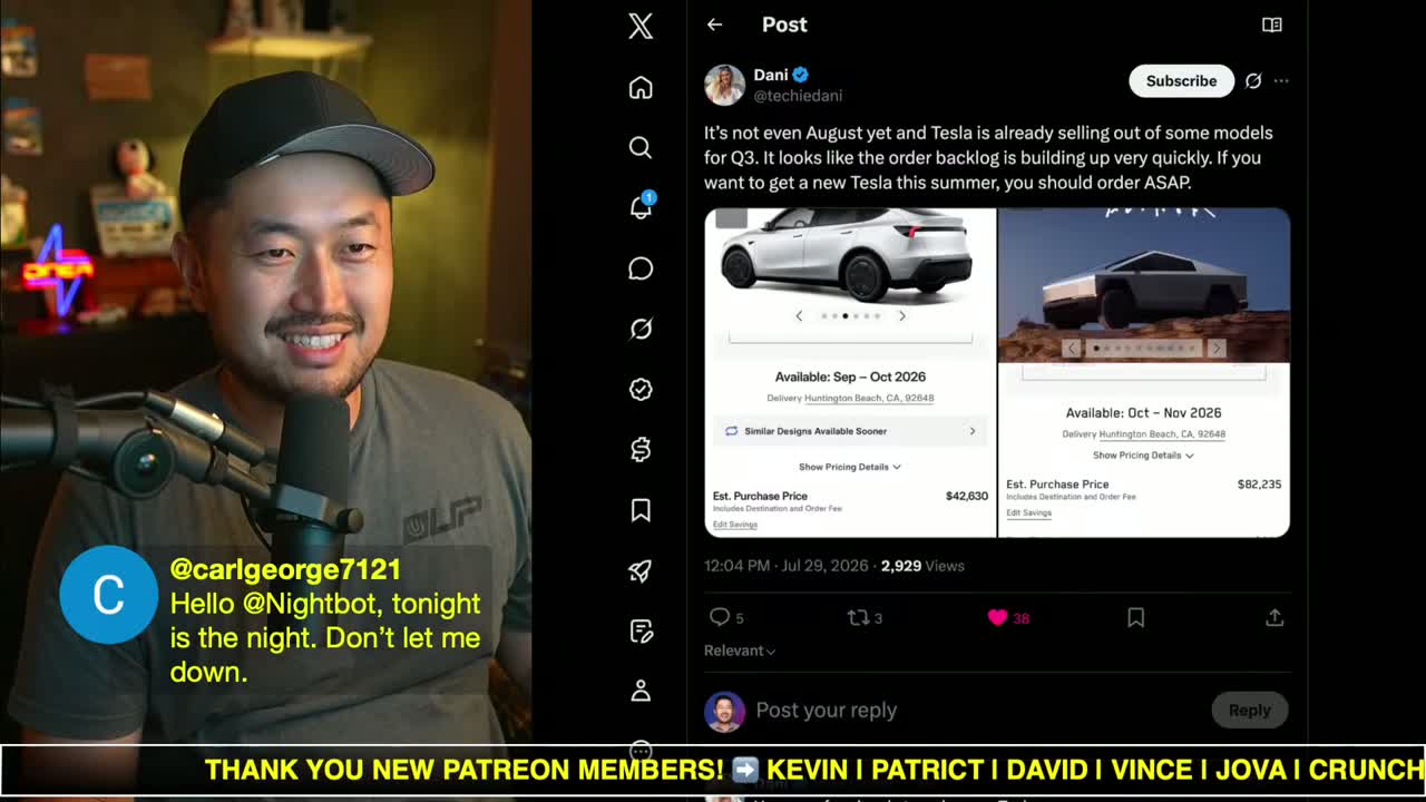 Tesla Model Y versus BYD comparison chart