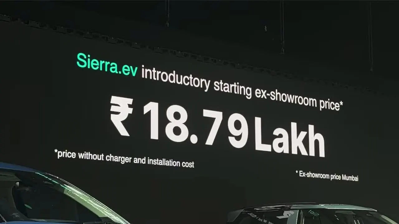 Tata Sierra Ev QWD 2026: 18.79 Lakhs - Interiors, Features, Range, Battery & Price ? featured image for EVCUBE.NET
