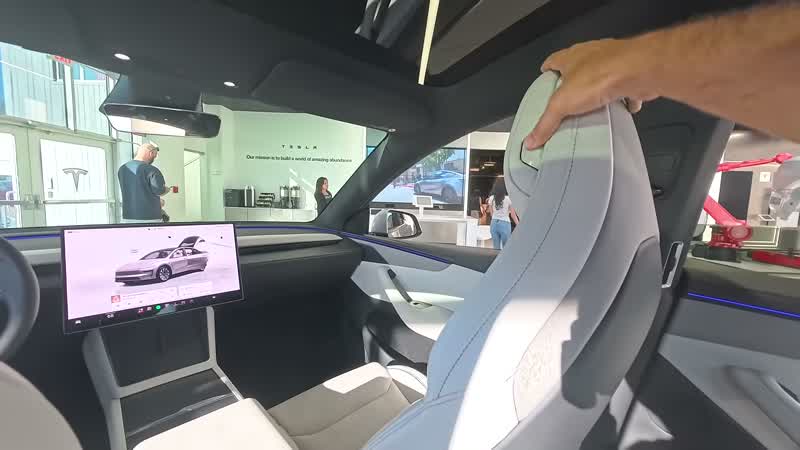 Model Y L screens