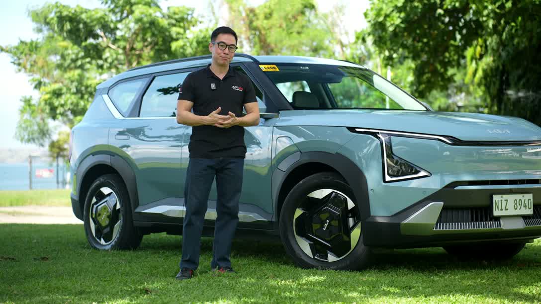 Kia EV5 boxy upright exterior design