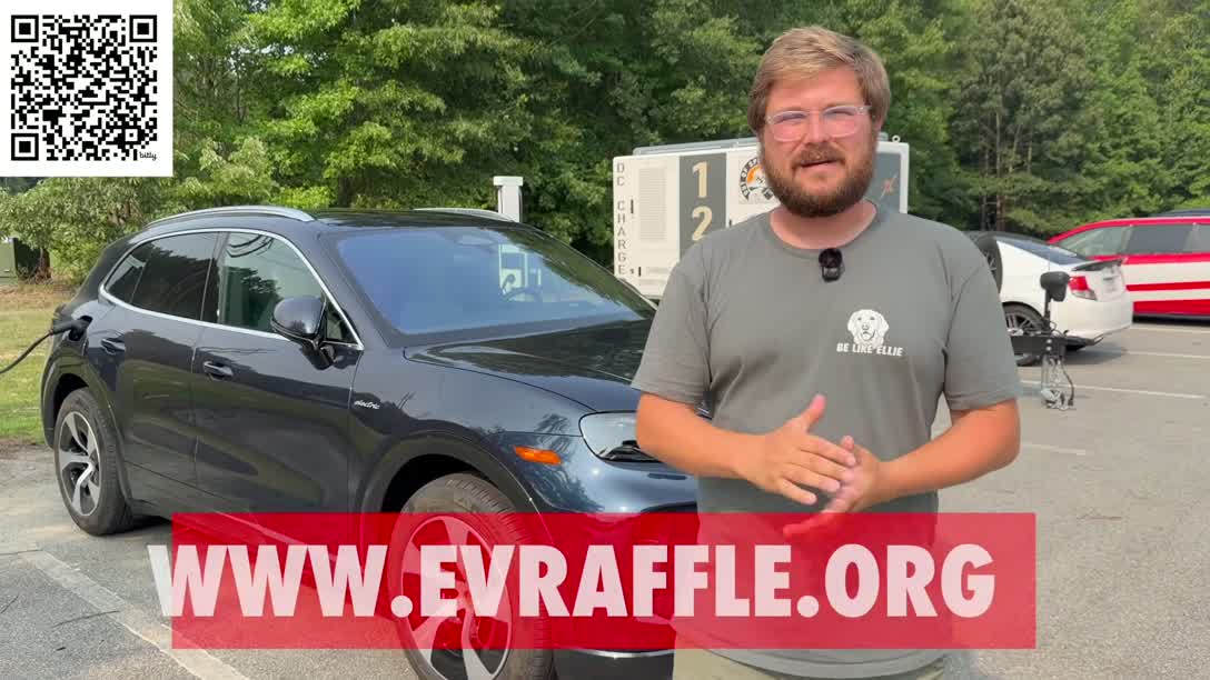 2026 Tesla Model Y Performance at a V4 Supercharger during the 10% challenge