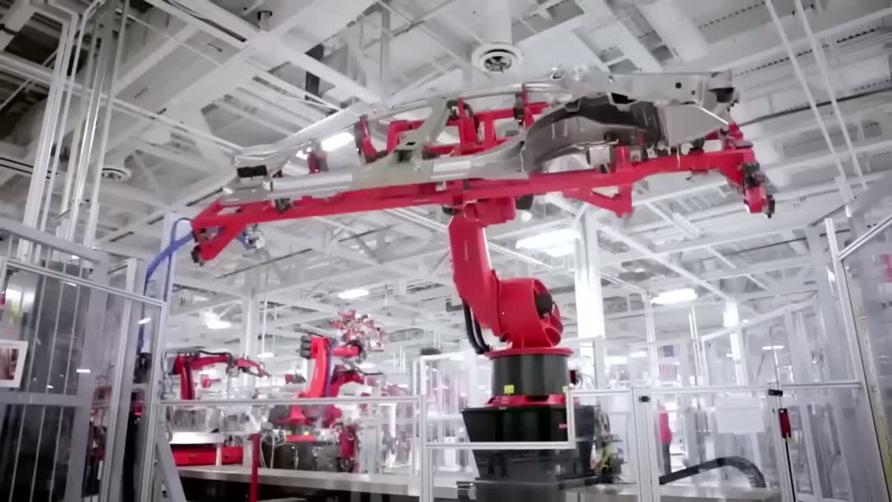 Tesla battery cell close-up