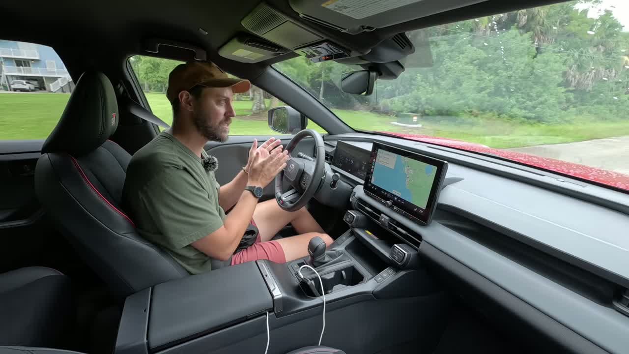 2026 Toyota RAV4 Plug-in Hybrid on the road