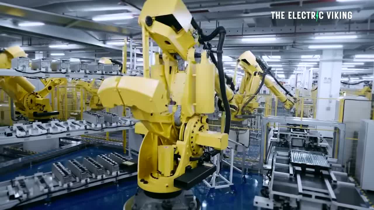 Battery production line