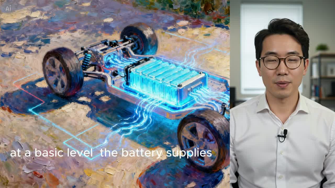 Illustration of solid-state battery cell