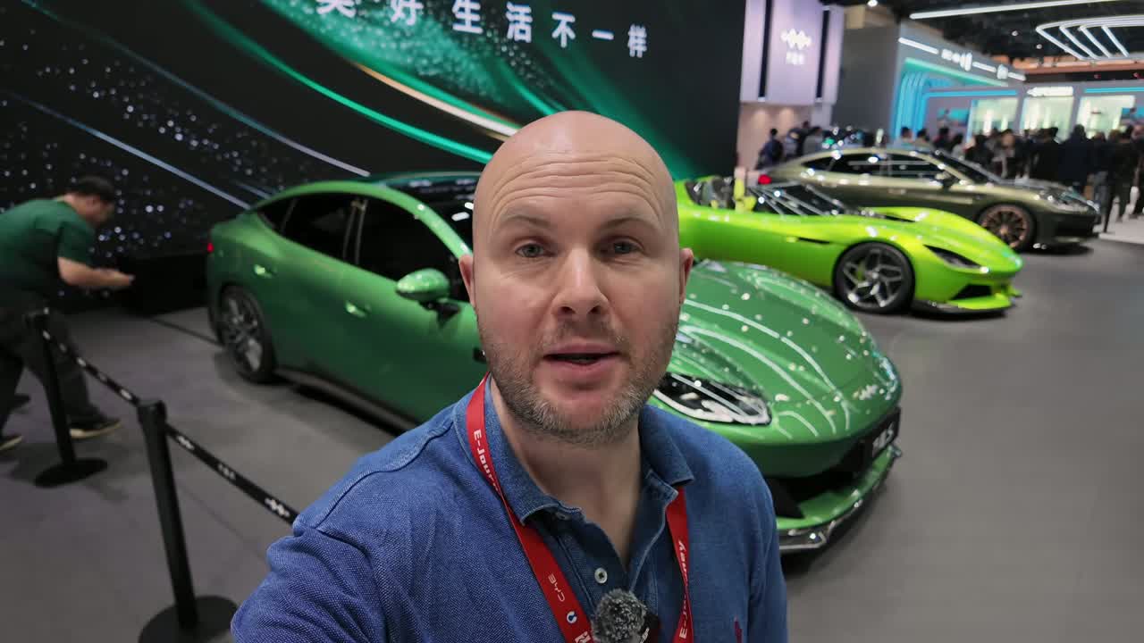Chinese EV factory automation