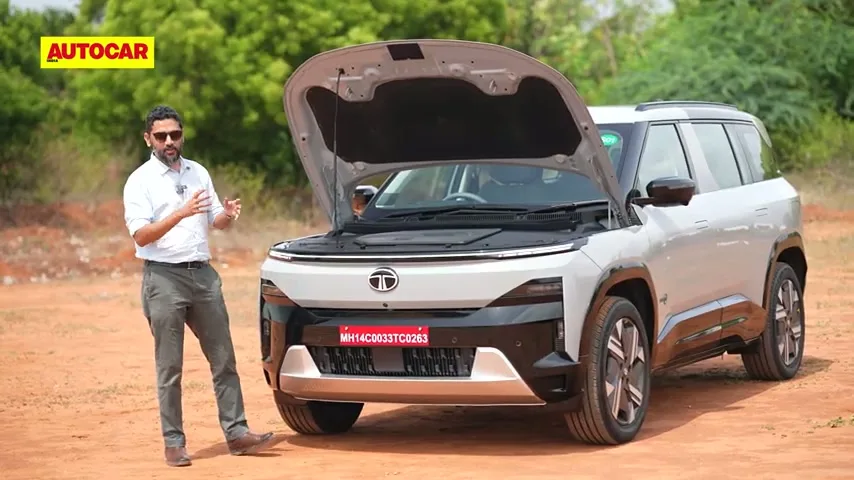 Tata Sierra EV front view