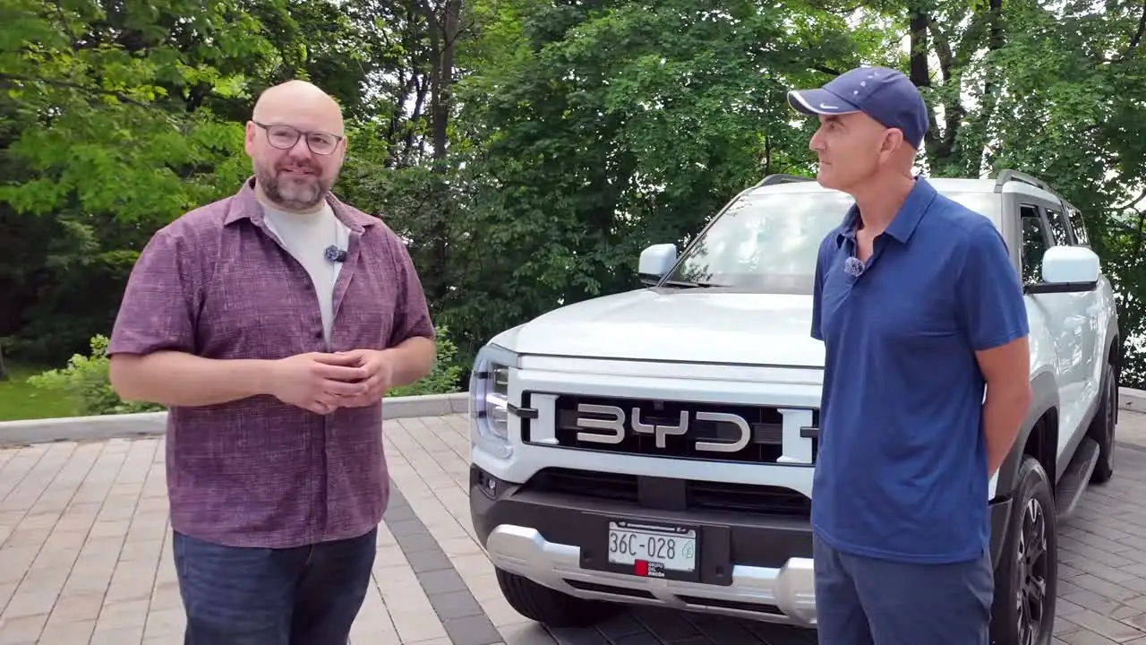 I Drove The First BYD CHINESE EV In Canada! | BYD Is Here supporting visual from EVCUBE.NET