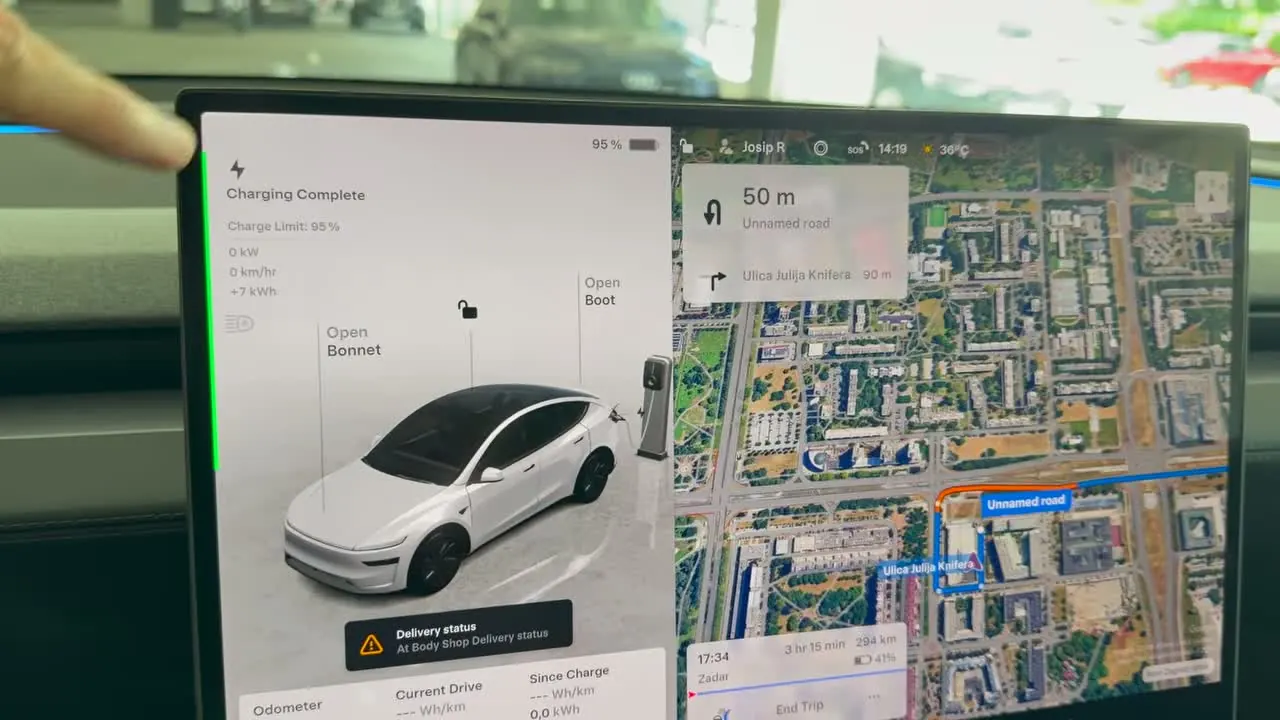 Tesla Model Y Premium LR RWD 2026 Highway Range Test 130 km/h (80 mph) additional supporting visual from EVCUBE.NET