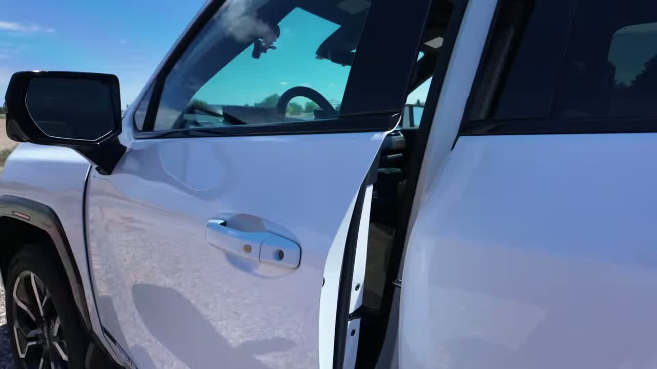 Trip summary after returning home showing battery percentage and efficiency