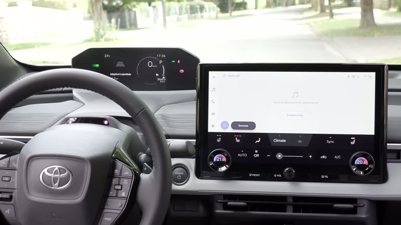 2026 Toyota C-HR interior dashboard and screen