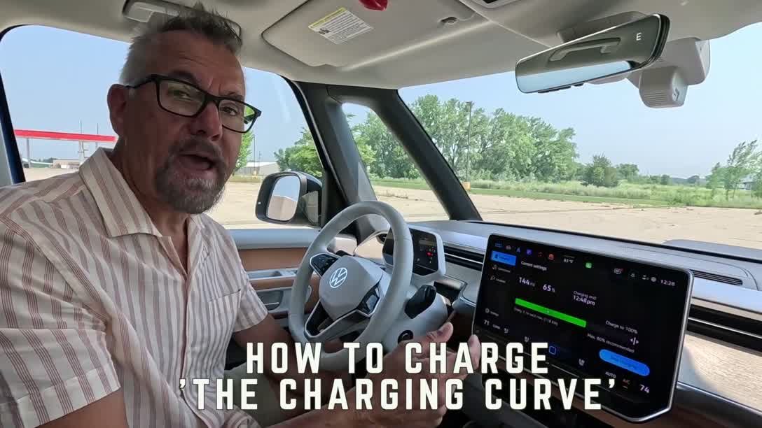 The charging curve in plain English — 20 to 80 percent is the sweet spot