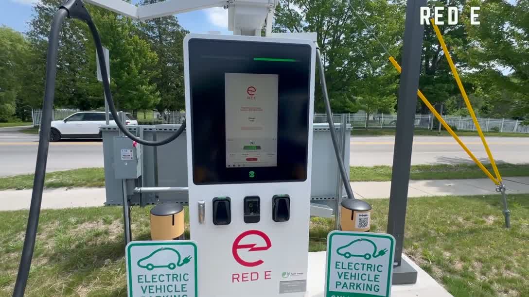Red E regional network in Michigan — a model for what good regional charging looks like