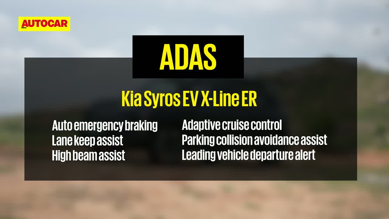 Kia Syros EV panoramic sunroof and rear seats