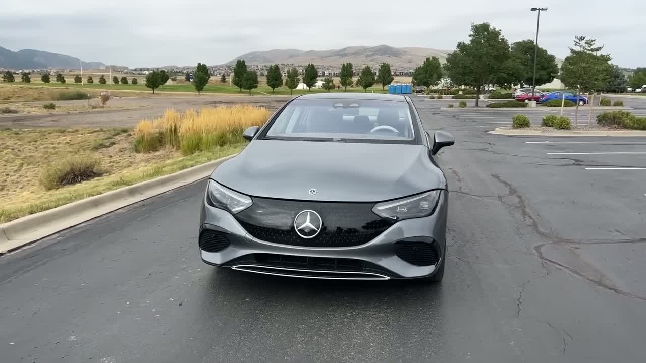 Mercedes-Benz EQE sedan front view
