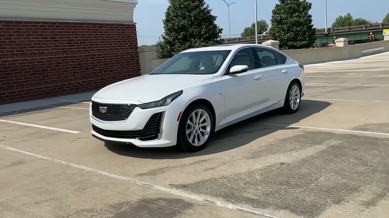 Cadillac CT5 in a parking lot