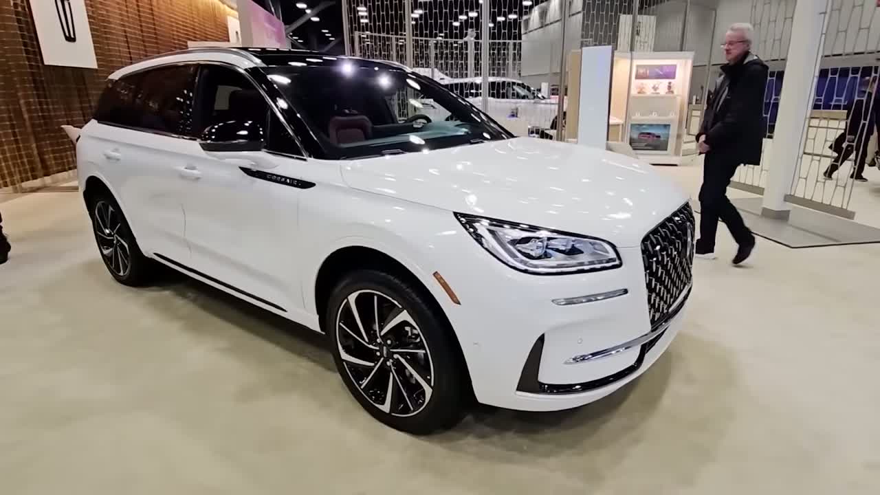 Lincoln Corsair SUV at auto show