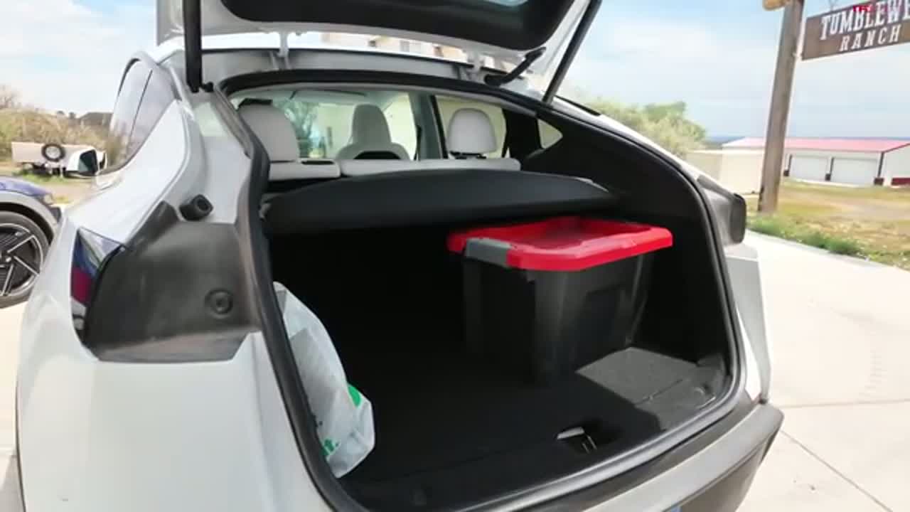 Model Y charge port
